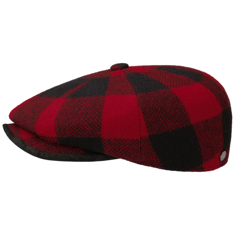8-panel cap Woolrich check av liers