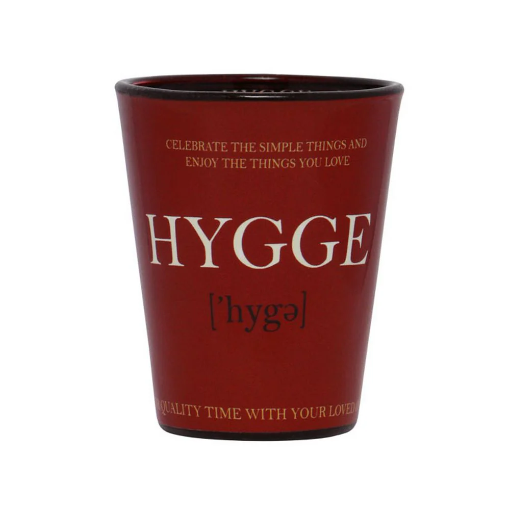 Shot Glass – Hygge Red