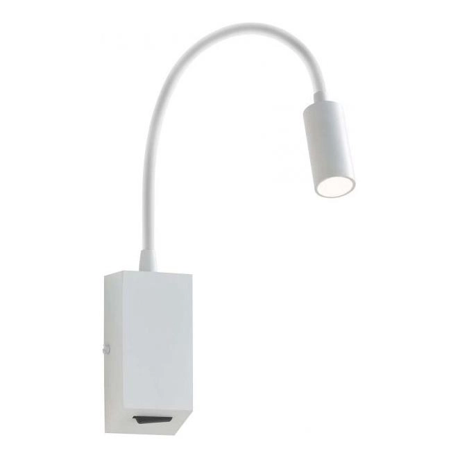 Redo 01-1193 – LED Flexibel liten lampa HELLO LED/3W/230V vit