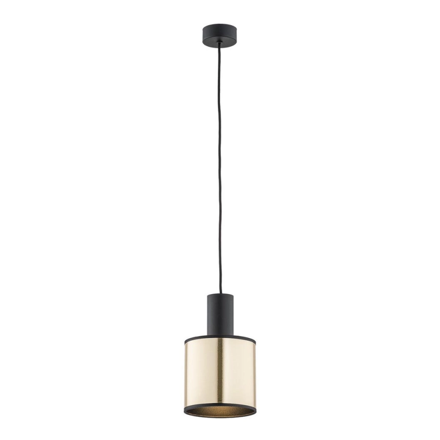 Argon 4248 – Ljuskrona med upphängningsrem HERMAN 1xE27/15W/230V mässing/svart