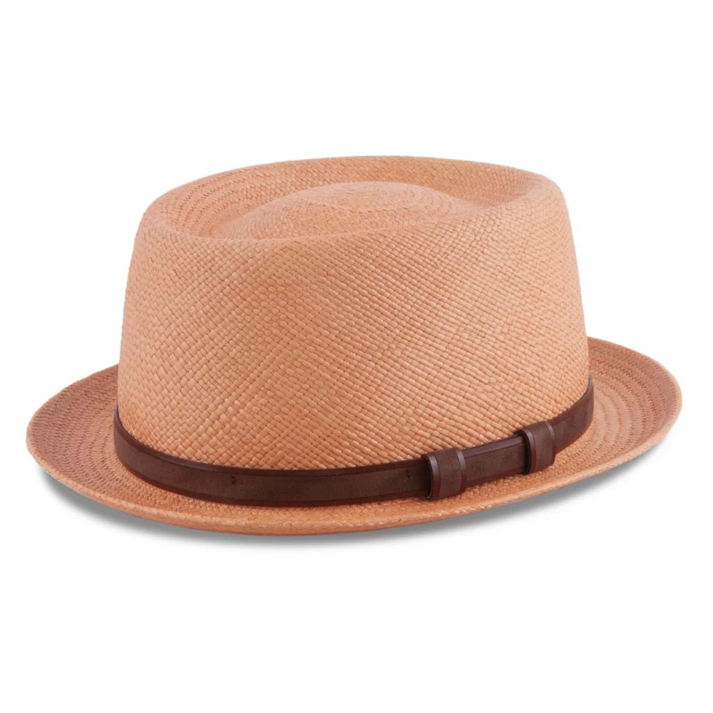 MJM Leo Porkpie Panama Hat – Strawhat Tabacco