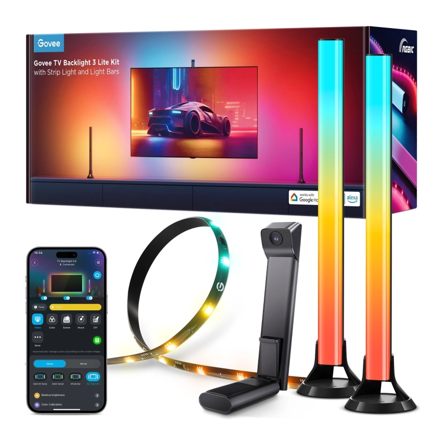Govee – KIT 2x Backlight TV 55-65″ SMART LED bakgrundsbelyst RGBICW Wi-Fi