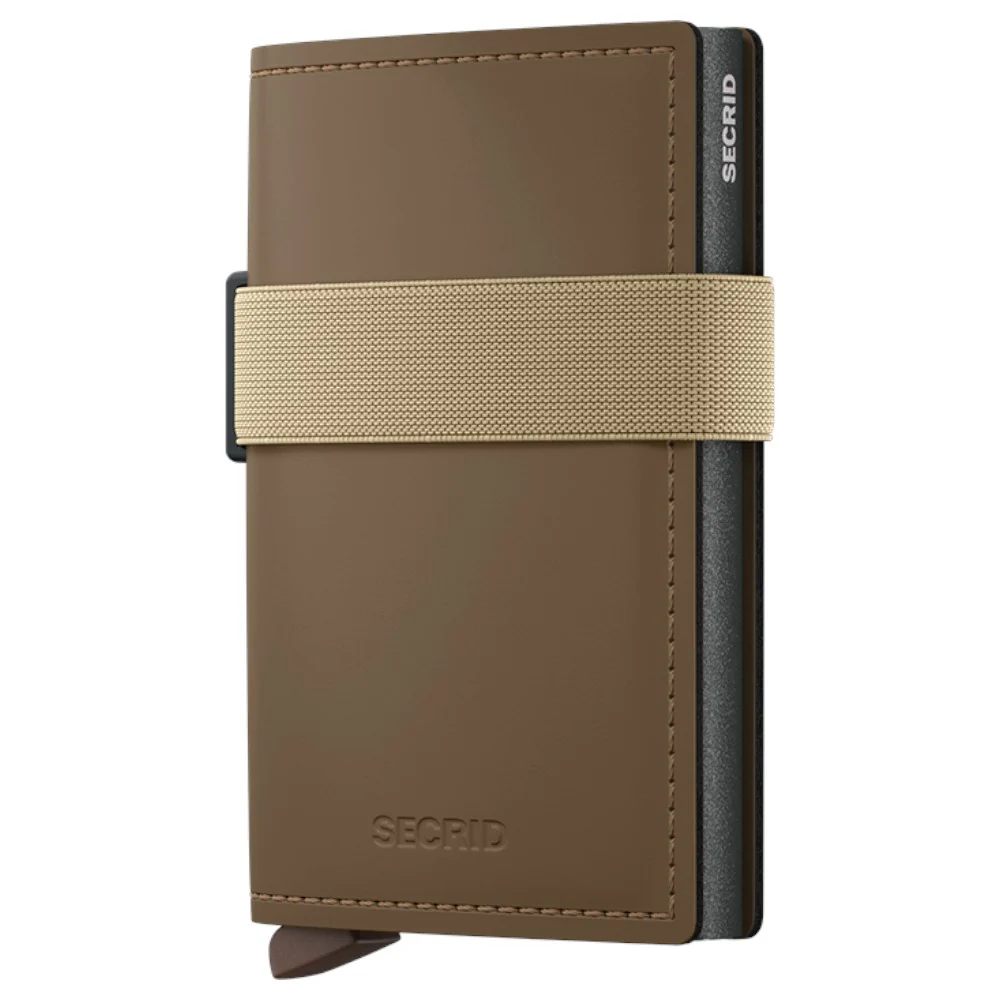 SECRID Bandplånbok Matte Earth-Beige
