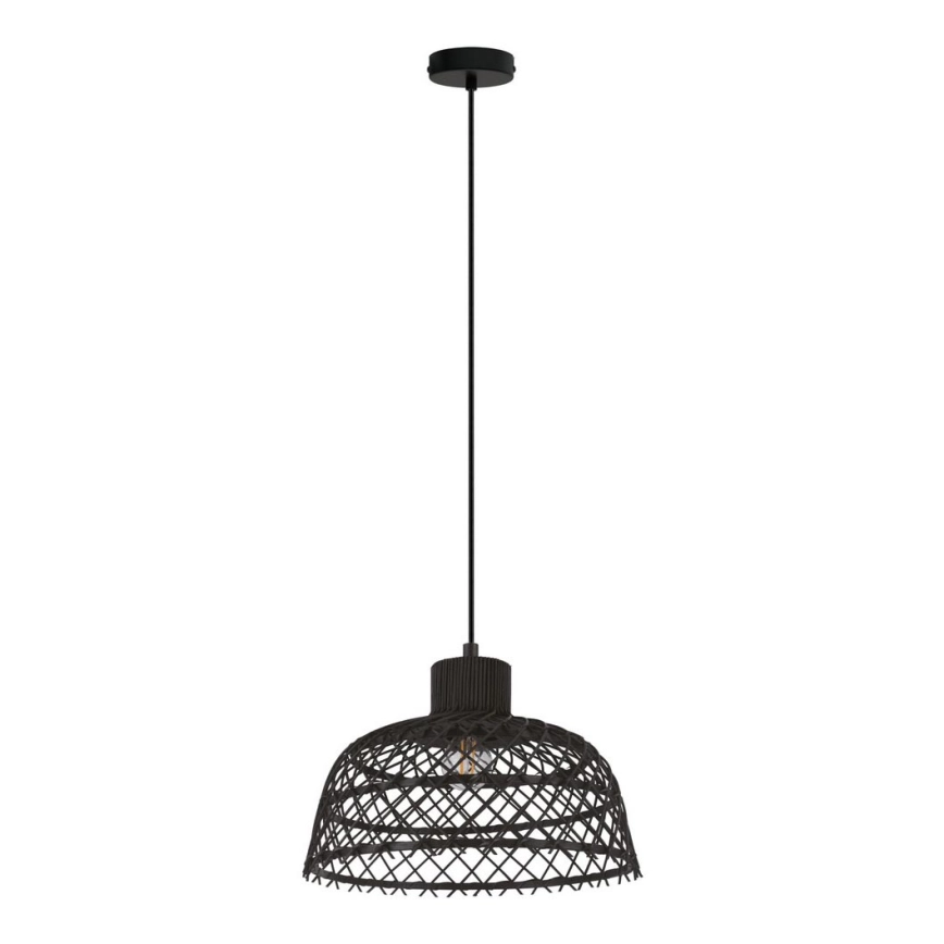 Eglo 43288 – Ljuskrona med snöre AUSNBY 1xE27/40W/230V