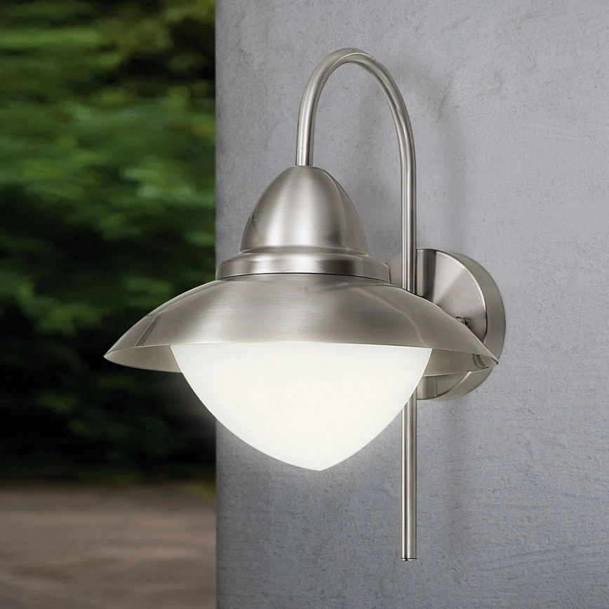 Eglo 33583 – LED RGBW utomhusväggarmatur SIDNEY 1xE27/9W/230V IP44