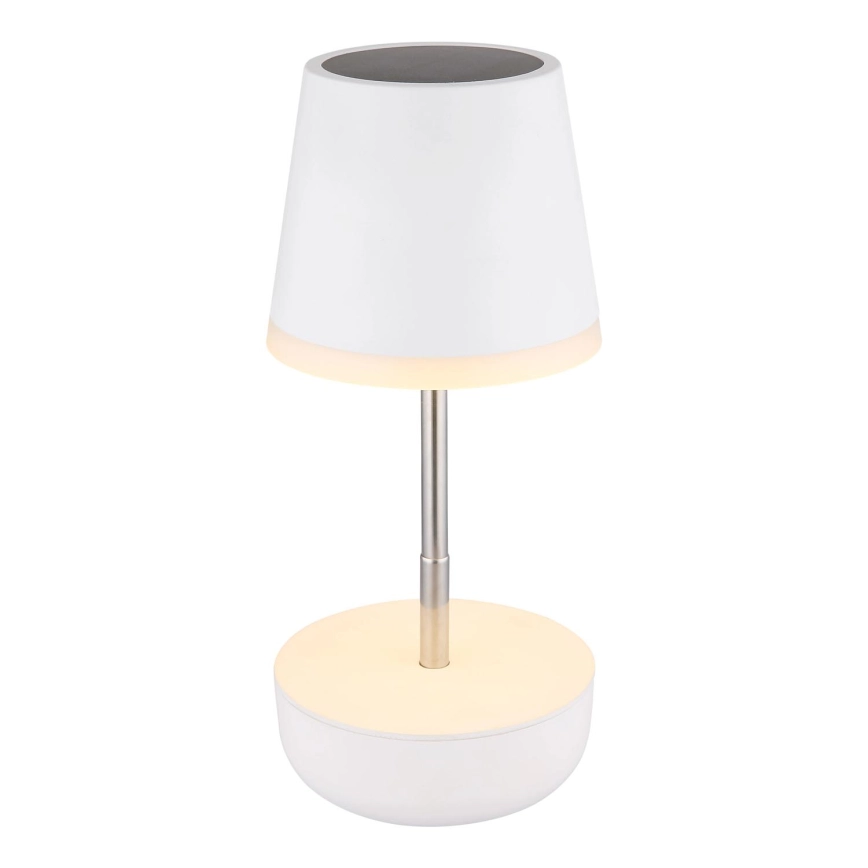 Globo – LED Solarlampa 10xLED/0,06W/3V IP44 800 mAh vit