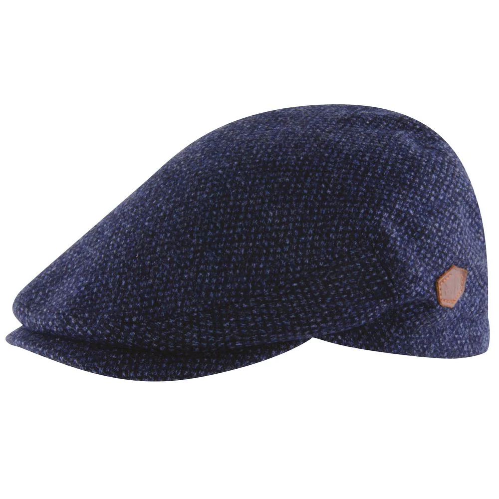 MJM Jordan Virgin Wool Sixpence – Navy Dot