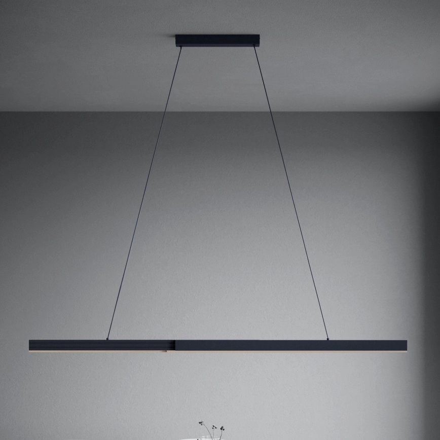 Eglo – LED dimbar taklampa LED/20W/230V 3000K svart