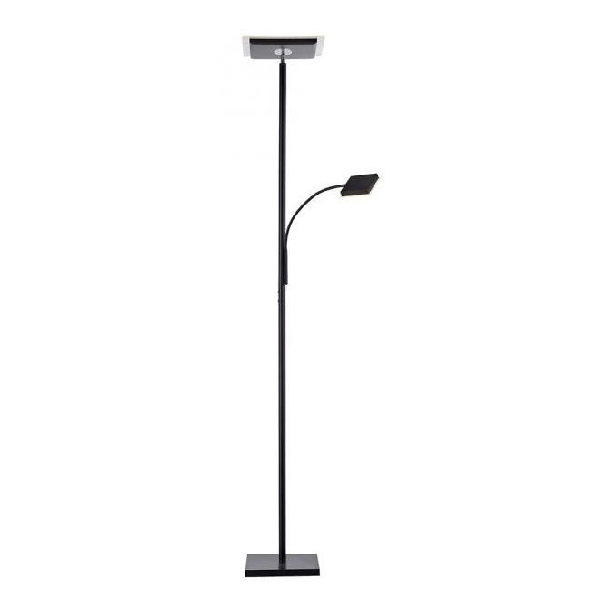 Leuchten Direkt 11710-18 – LED dimbar golvlampa HANS LED/21,5W/230V + LED/4W