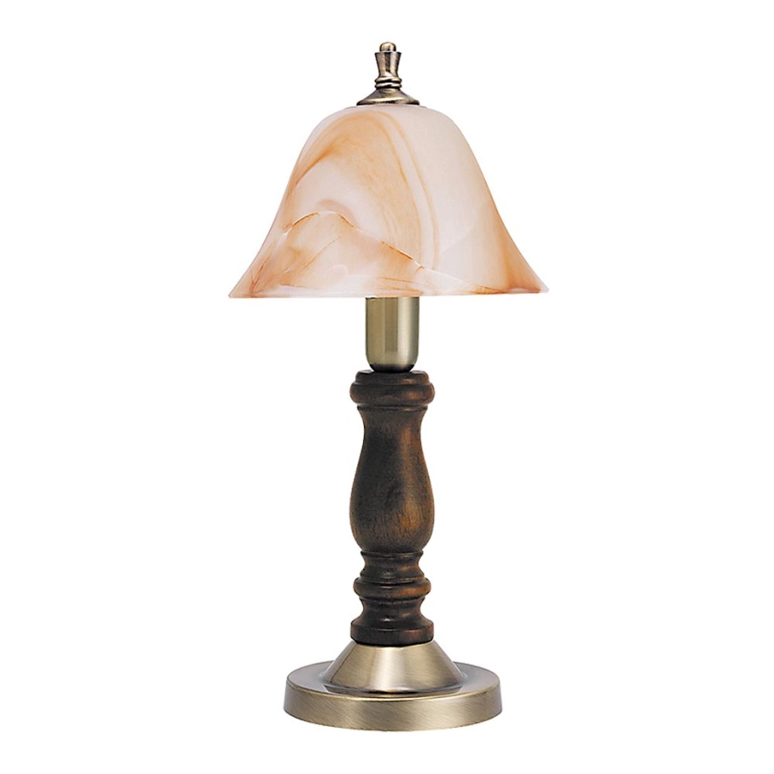 Rabalux – Bordslampa 1xE14/40W/230V valnöt