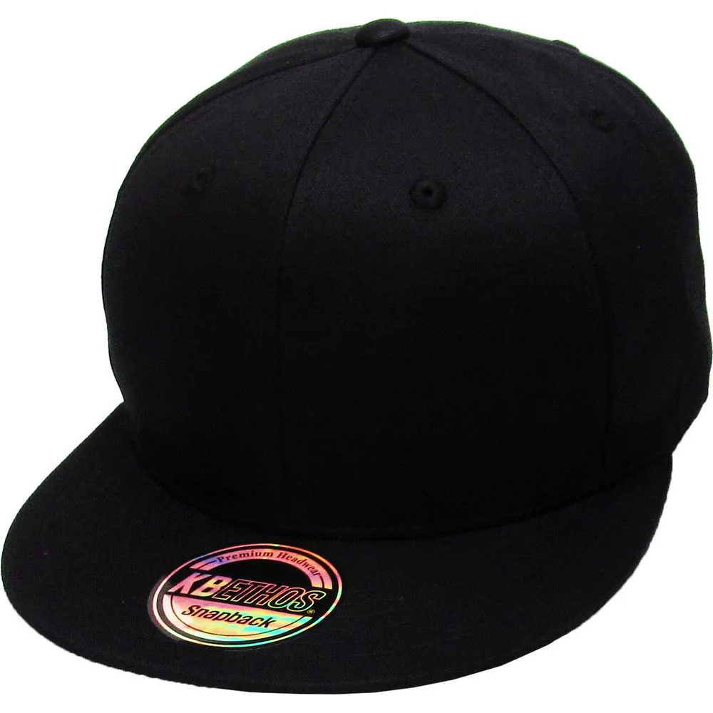 Bigntall snapback svart xl-xxxl cap