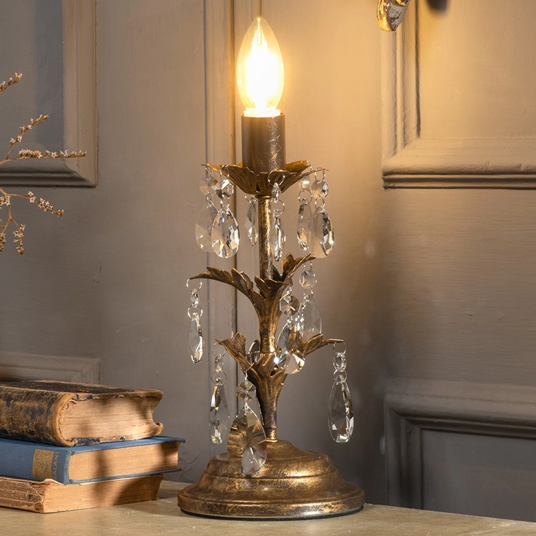 ONLI – Bordslampa TERESA 1xE14/6W/230V brons