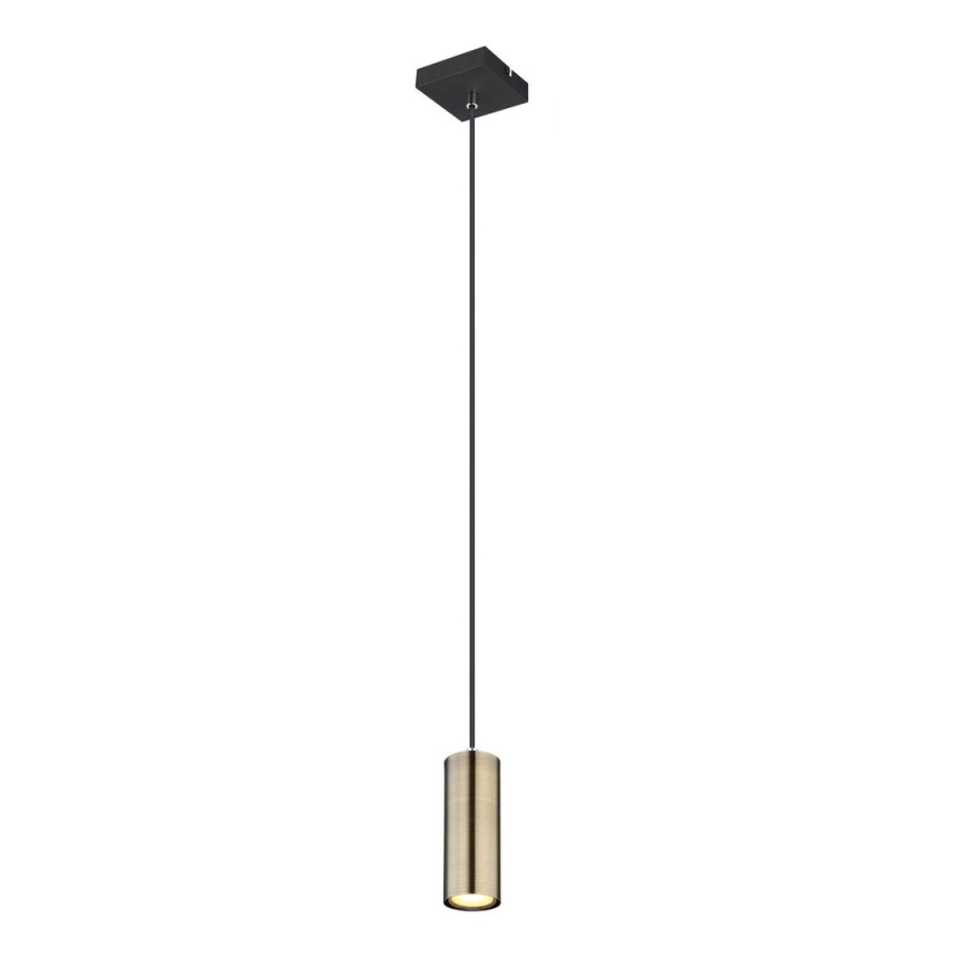 Globo – Taklampa 1xGU10/35W/230V svart/mässing