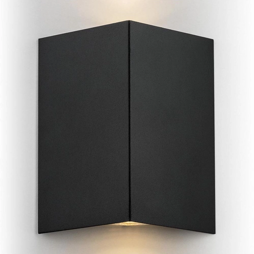 Argon 0914 – Vägglampa SKIATOS 2xGU10/5W/230V svart