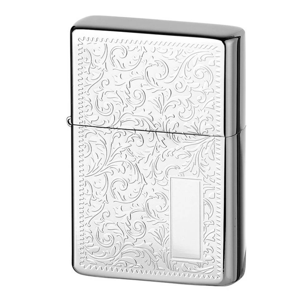 Angel Gasoline Lighter – Venetian Chrome