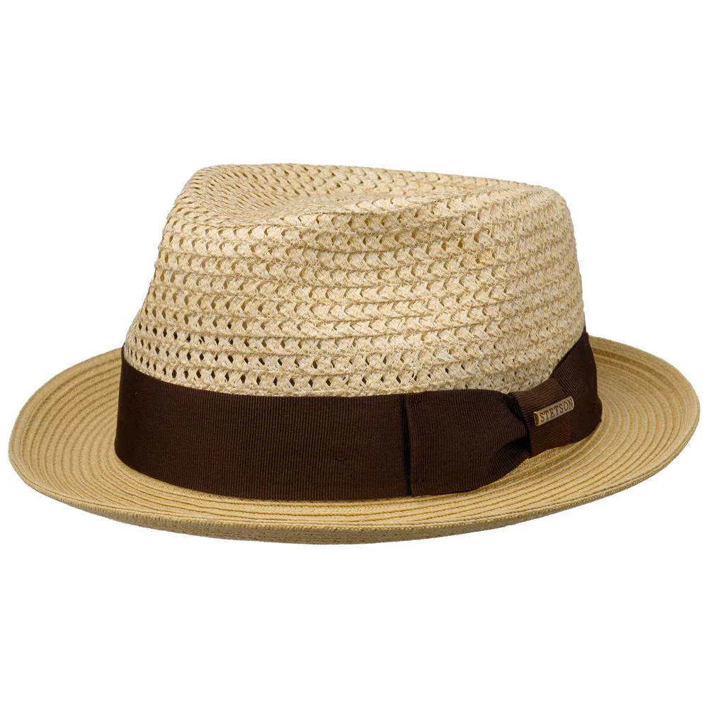Stetson Player Bomull / Toyo Halmhatt – Naturlig