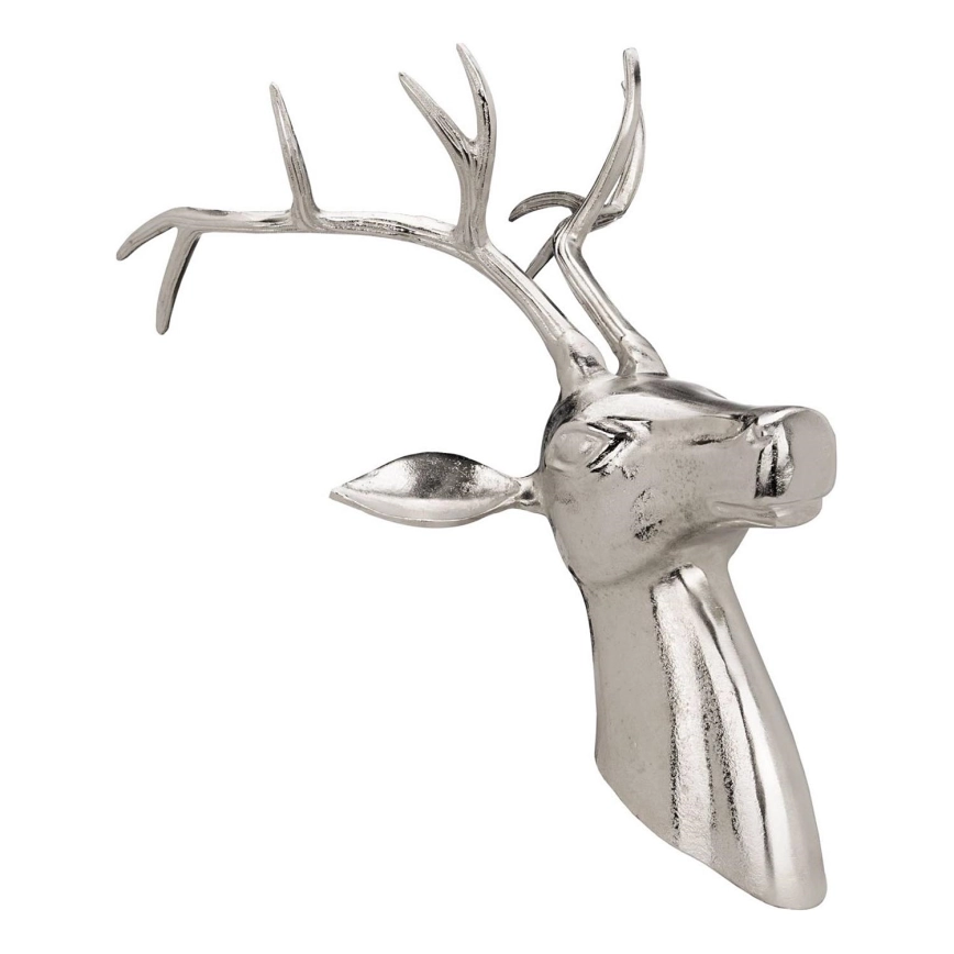 Eglo – Väggdekoration 57×37 cm hjort/silver