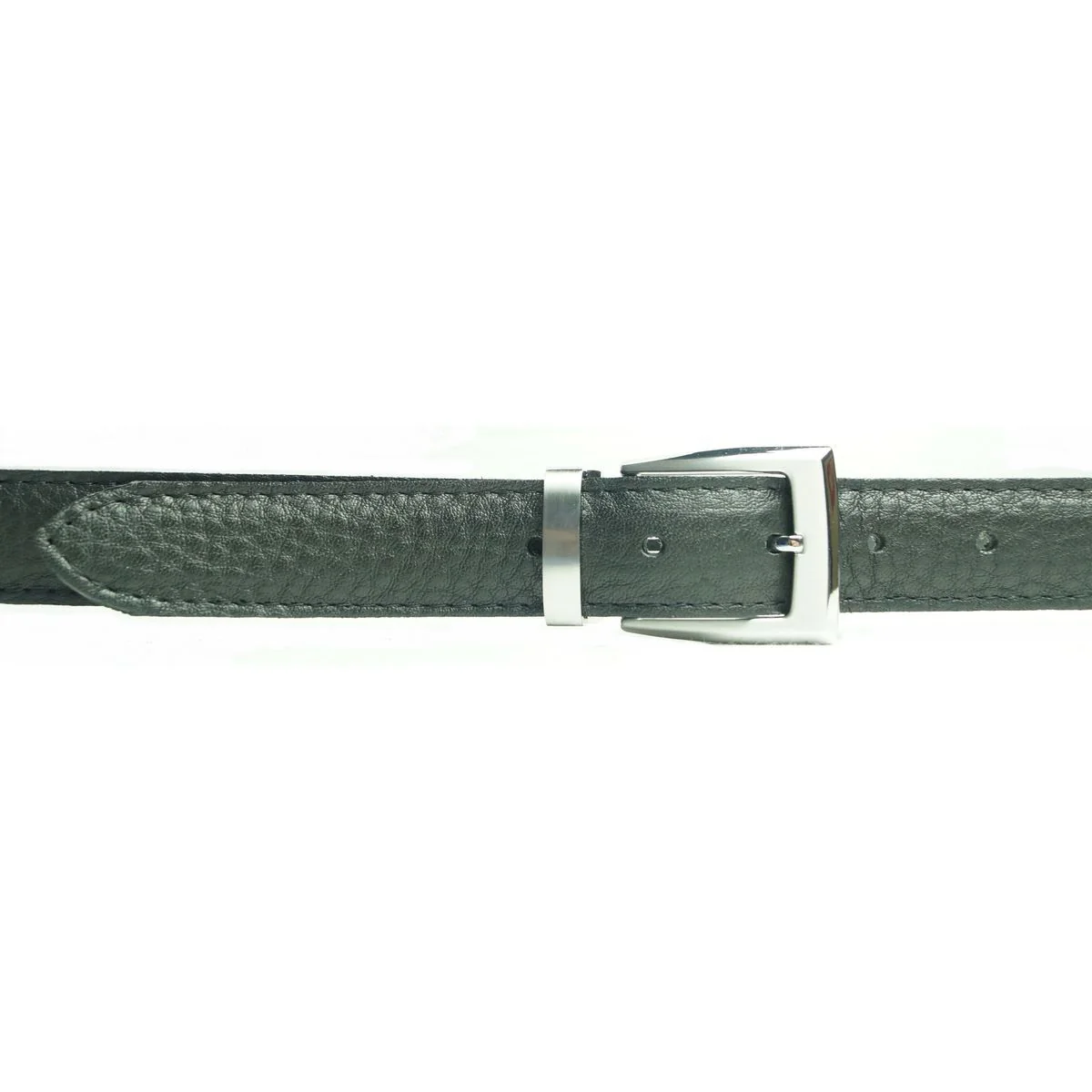 Läderbälte – Tommy – Svart