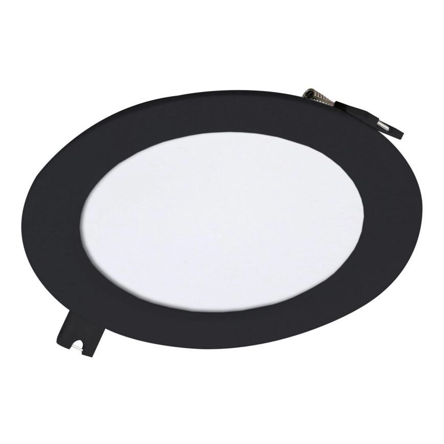 Rabalux – LED infälld belysning LED/6W/230V diameter 12 cm svart