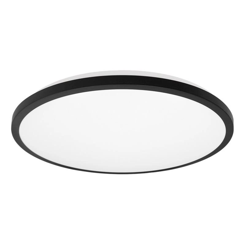 Top Light – LED taklampa för badrum ONYX LED/10W/230V IP44 3000/4000/6500K diameter 29 cm svart