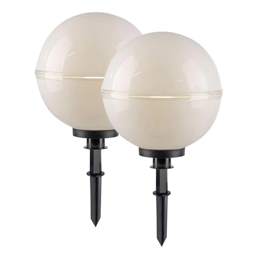 Leuchten Direkt 19324-16-2 – KIT 2x Utomhuslampa 1xE27/40W/230V diameter 40 cm IP44