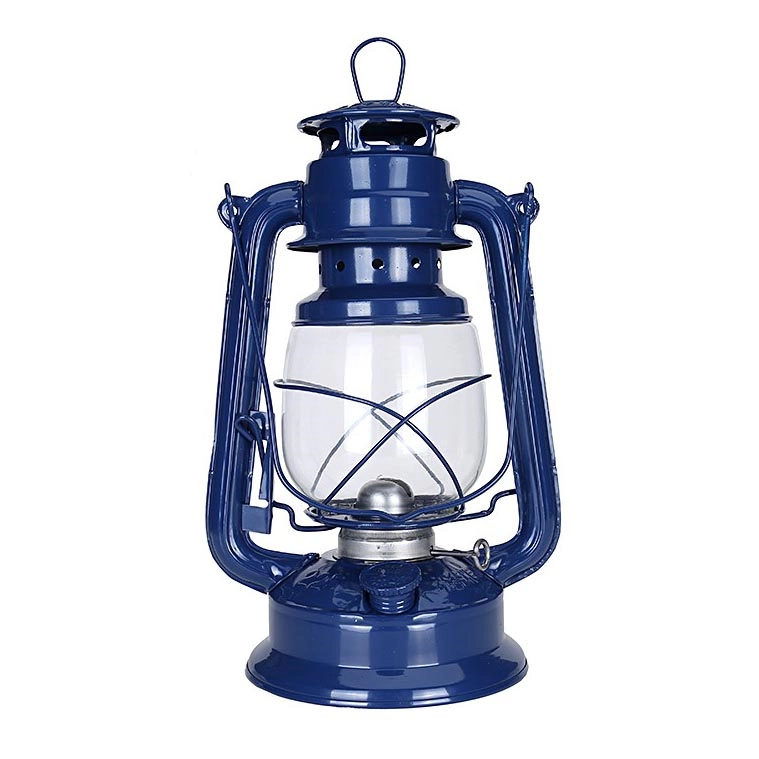 Brilagi – Fotogenlampa LANTERN 28 cm mörkblå
