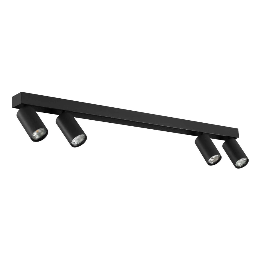 Ideal Lux – LED spotlight PROFILO 4xGU10/7W/230V CRI 90 svart