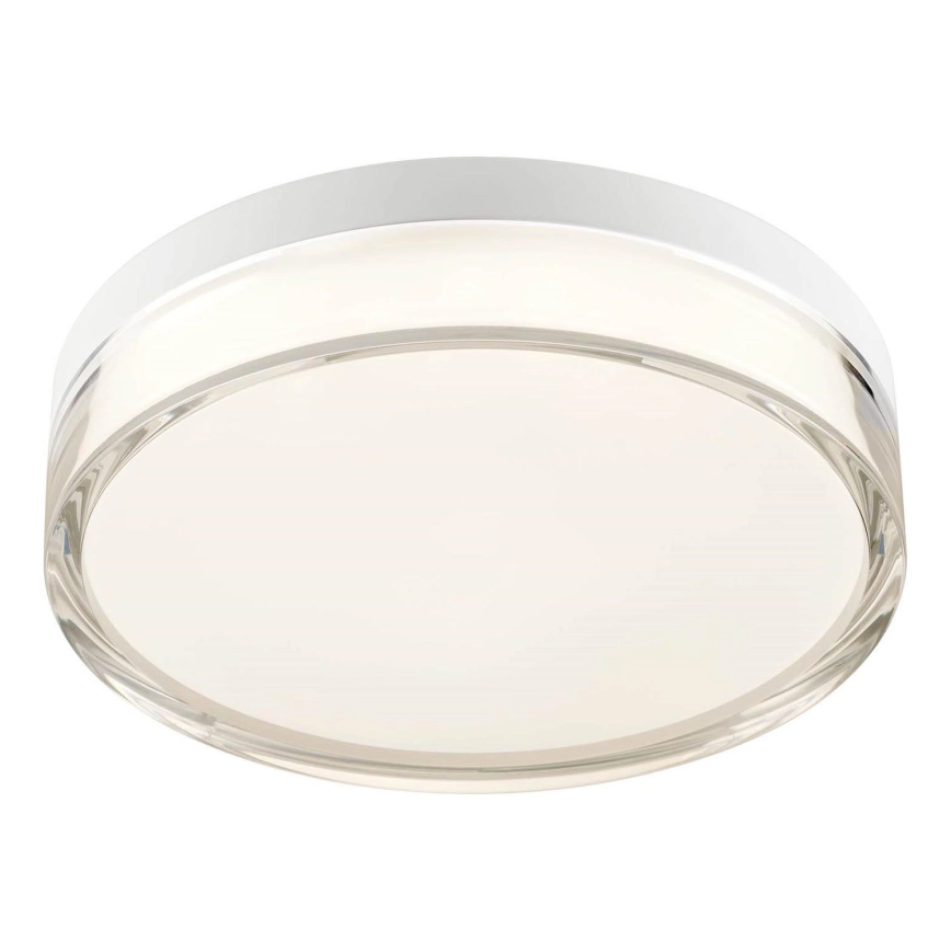 Redo 01-3731 – LED Badrumstaklampa FRISBI LED/12W/230V Ø 23 cm CRI 90 3000/4000K IP44 vit