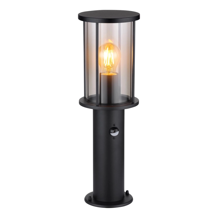 Globo – Lampa med sensor för utomhusbruk 1xE27/60W/230V IP54 45cm