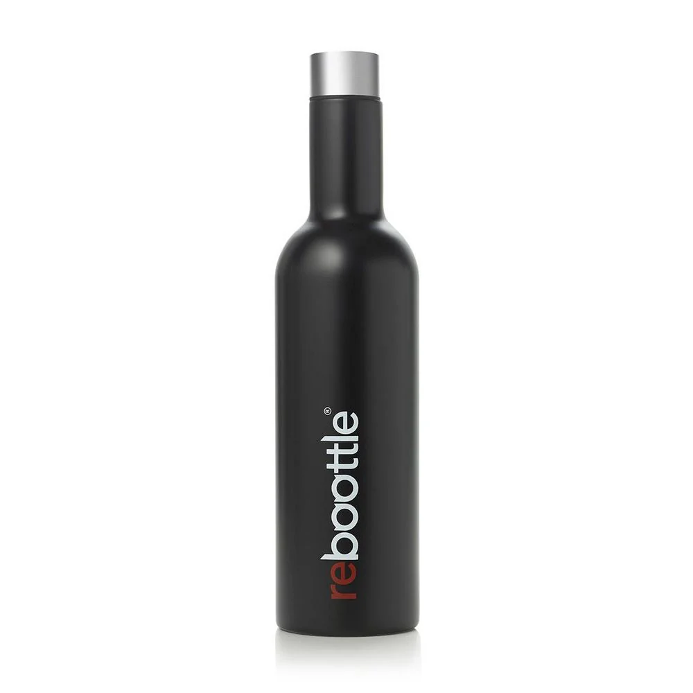 Rebootle Black Wine Thermo Flask – 750 ml