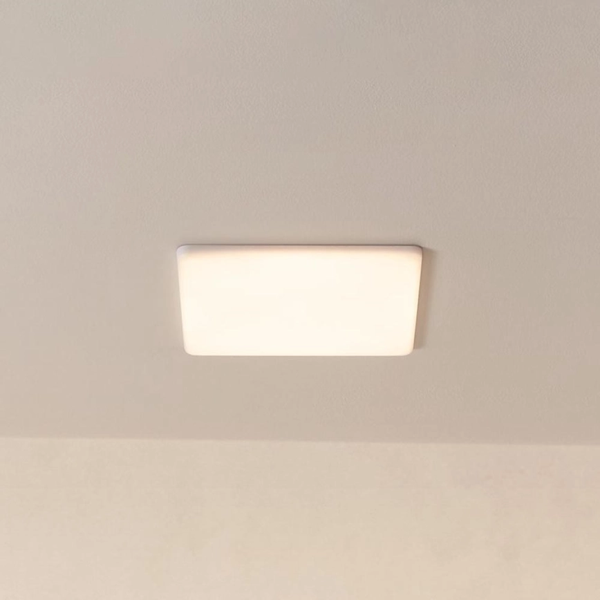 Eglo – Infälld LED badrumsbelysning LED/18W/230V 21,5×21,5 cm IP65