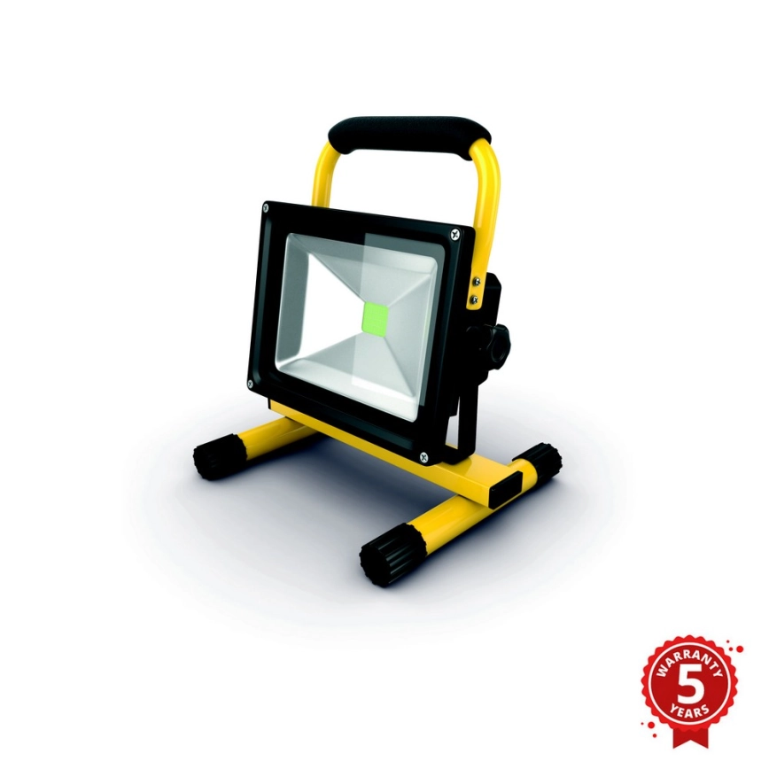 APLED – LED Strålkastare AKU LED/20W/230V IP65 6000K 2200 mAh