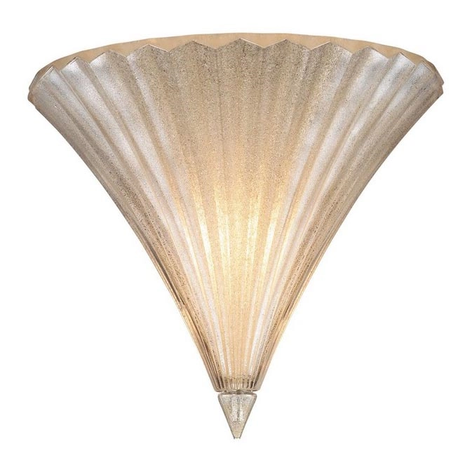 Ideal Lux – Vägglampa SANTA 1xE14/40W/230V guld