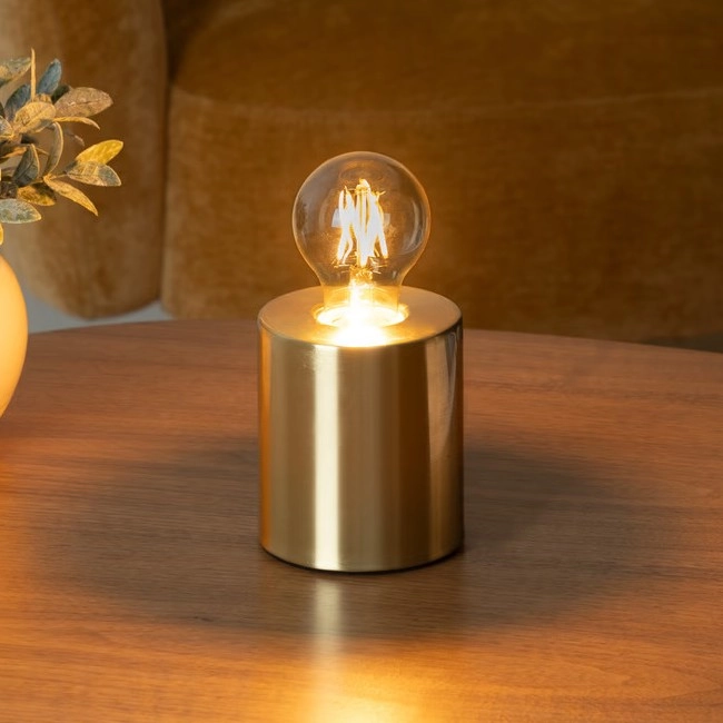 Atmosphera – Bordslampa SABA 1xE27/40W/230V guld