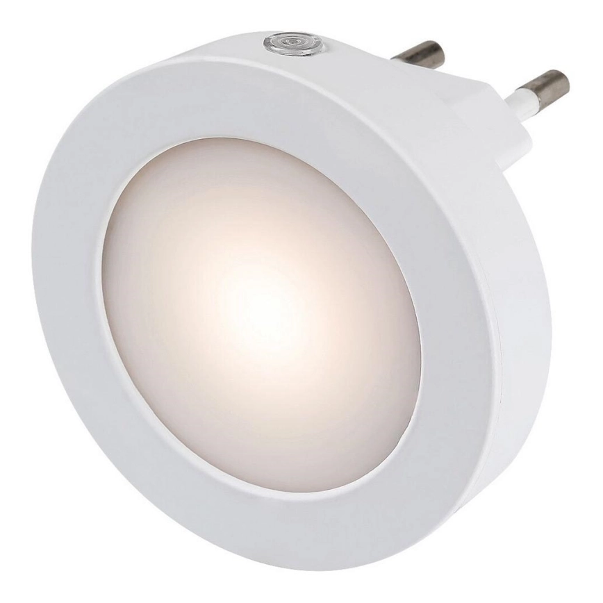 Rabalux – LED nattlampa med sensor LED/0,5W/230V 3000K diameter 65 mm