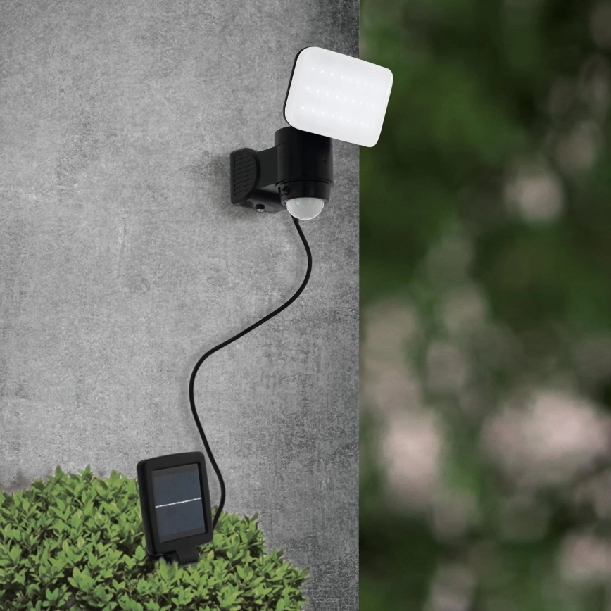 Eglo – LED Solcells vägglampa med sensor LED/3,7V 1800 mAh IP44