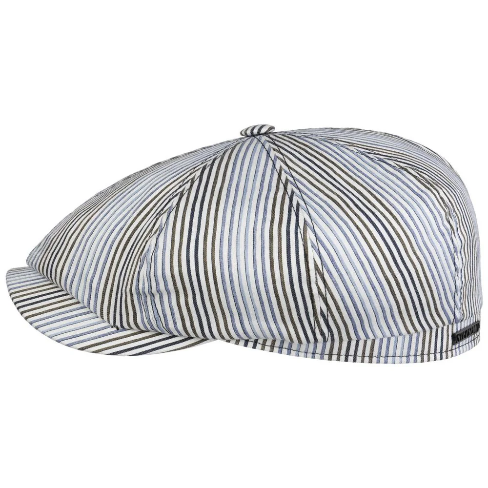Stetson Hatteras sommarmössa i linne rand