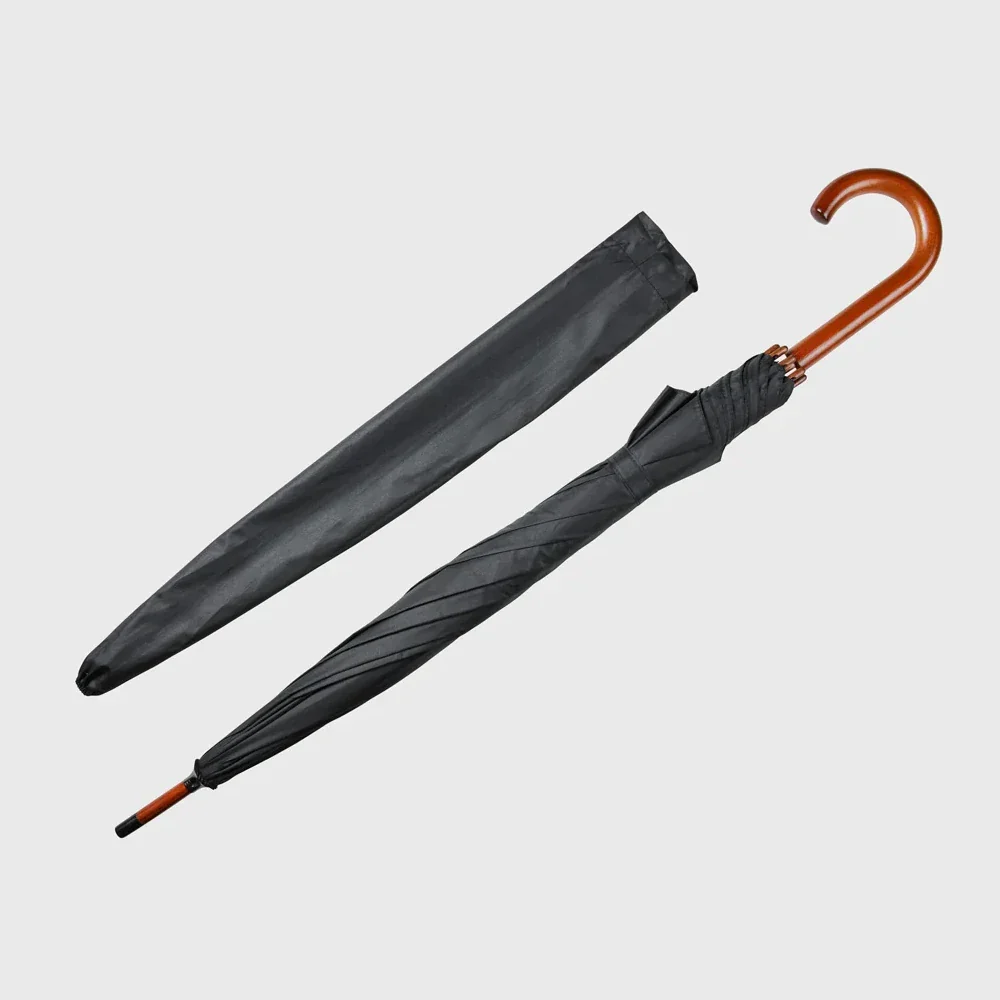 MJM Mens Paraply London – Trähandtag