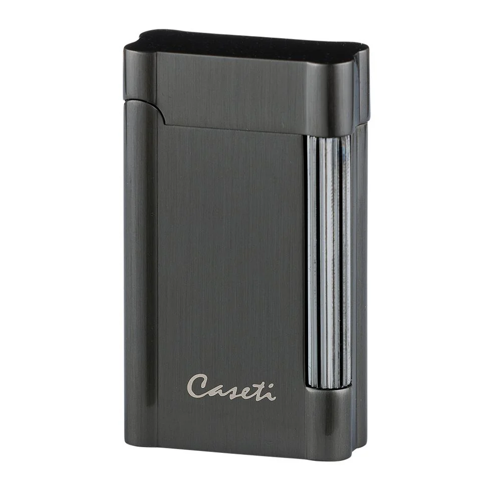 CASETI Flint Cigarettändare – Satin Gunmetal