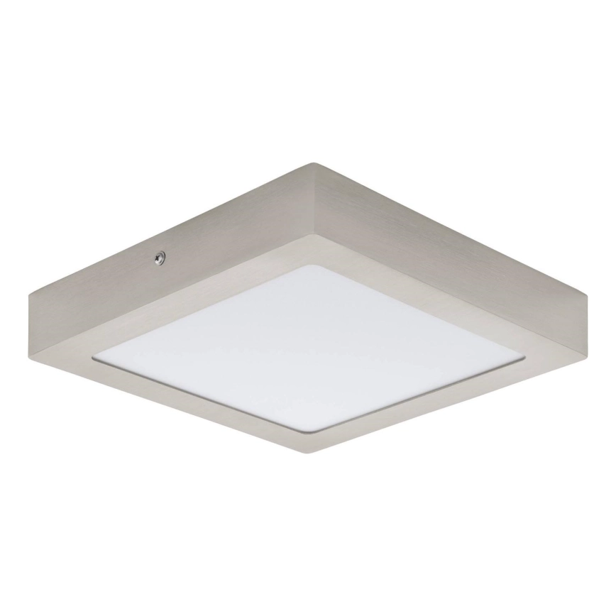Eglo 64721 -LED taklampa FUEVA PRO LED/19W/230V 4000K 22,5×22,5 cm matt krom