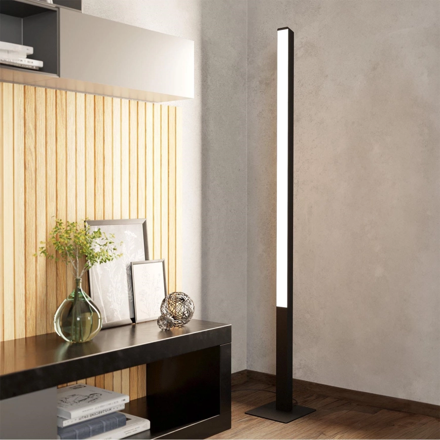 Eglo – LED RGBW Dimbart golvlampa LED/35W/230V 2700-6500K ZigBee