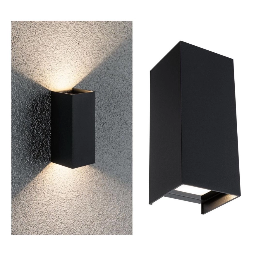 Paulmann 94326 – 2xLED/2,8W IP44 Utomhus Väggbelysning FLAME 230V