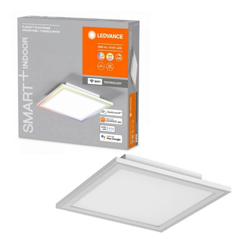Ledvance – LED RGBW Dimbar taklampa SMART+ PLANON LED/18W/230V 2700-6500K Wi-Fi