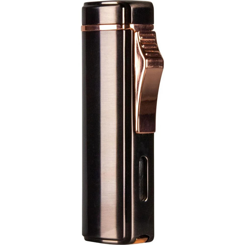 JEAN CLAUDE 3 Jet cigarrtändare med stansare – Gun / Rose