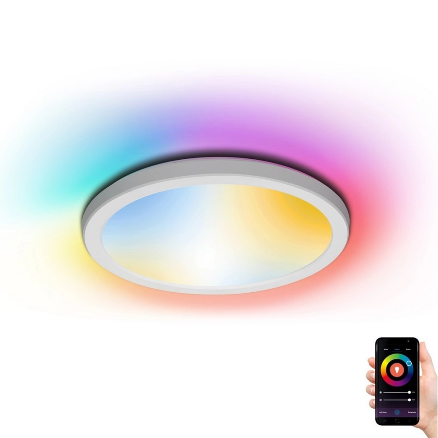 Aigostar – LED RGBW dimbar taklampa LED/19W/230V 2700-6500K Wi-Fi