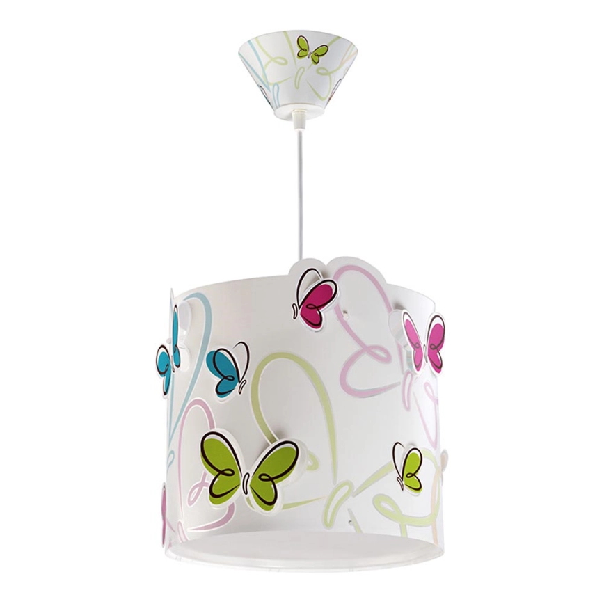 Dalber 62142 – Ljuskrona Barn BUTTERFLY 1xE27/60W/230V