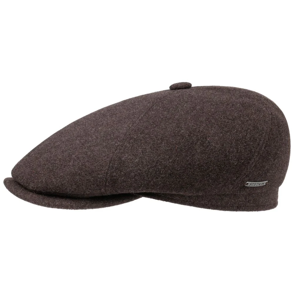 Stetson 6-panels Keps Ull/Kashmir – Mörkbrun
