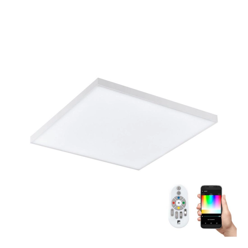 Eglo – LED RGB dimbar taklampa TURCONA-C LED/15W/230V + fjärrkontroll