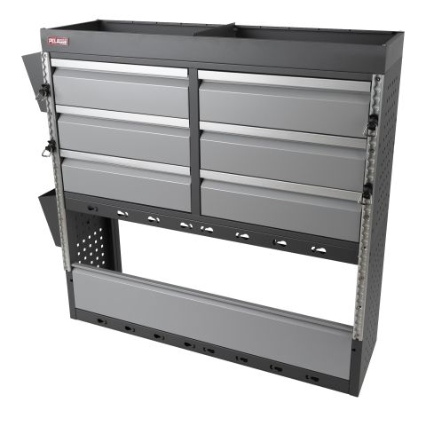 PELA 538175 Bilinredning 6 lådor