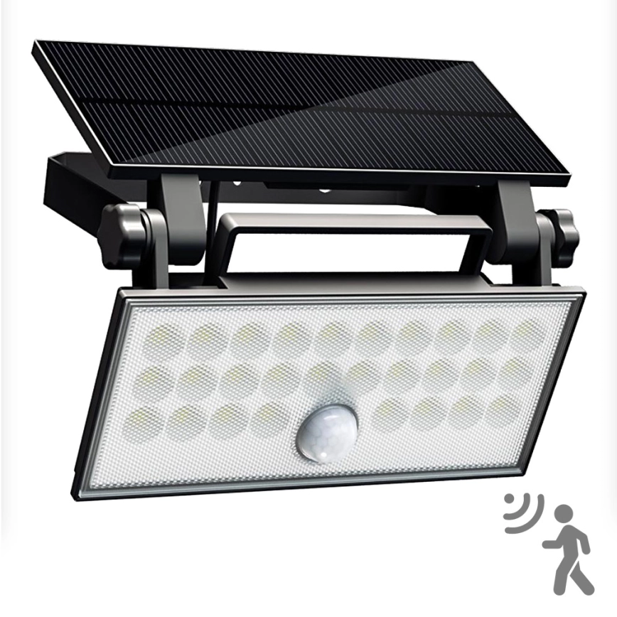 Top Light – LED Solcell vägg strålkastare med sensor HELEON PRO LED/8W/3,7V IP65 4000K 2600 mAh